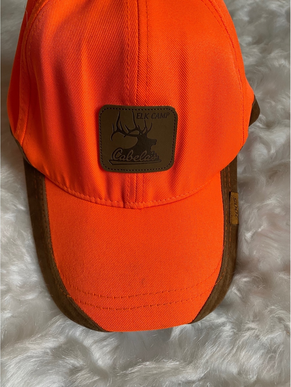Cabela’s Elk Camp Orange and Brown Hunting Cap